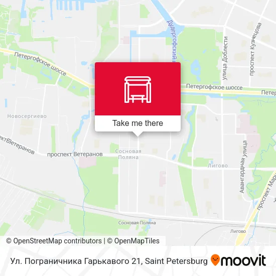 Ул. Пограничника Гарькавого 21 map