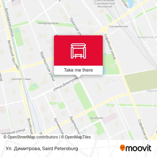 Ул. Димитрова map