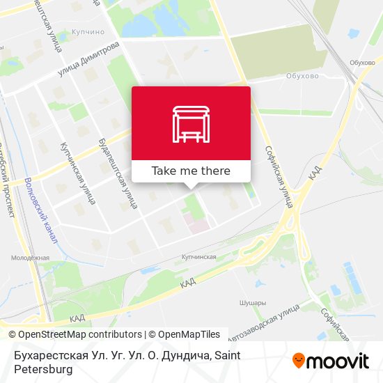 Бухарестская Ул. Уг. Ул. О. Дундича map