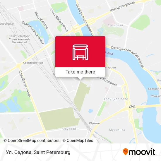 Ул. Седова map