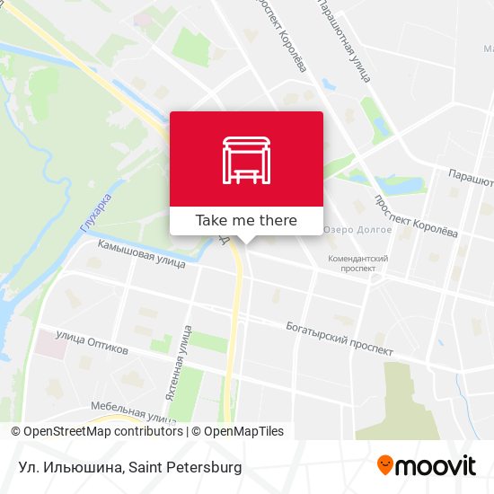 Ул. Ильюшина map