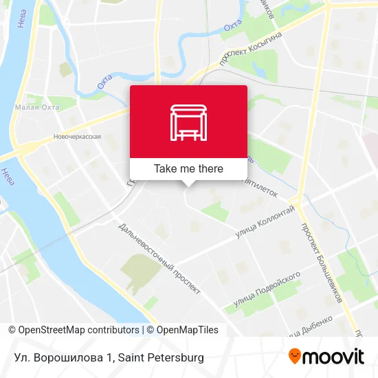 Ул. Ворошилова 1 map