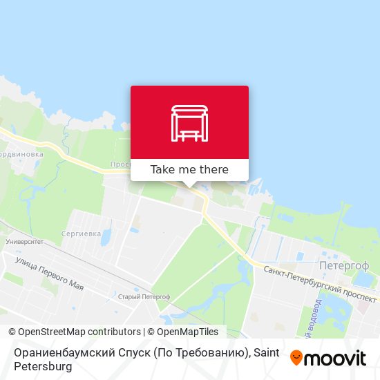 Ораниенбаумский Спуск (По Требованию) map