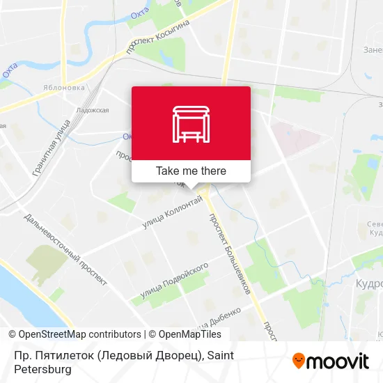 Пр. Пятилеток (Ледовый Дворец) map