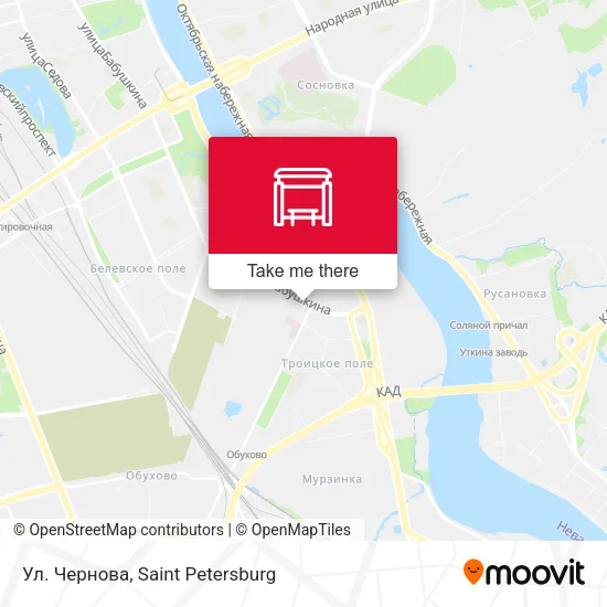 Ул. Чернова map