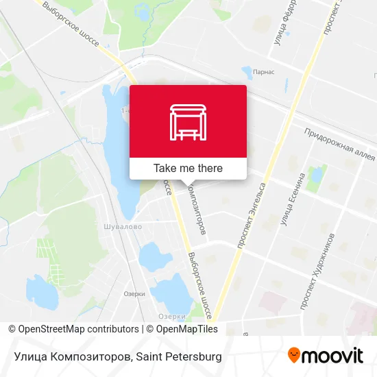 Улица Композиторов map