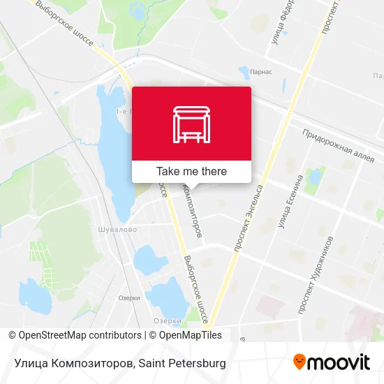 Улица Композиторов map