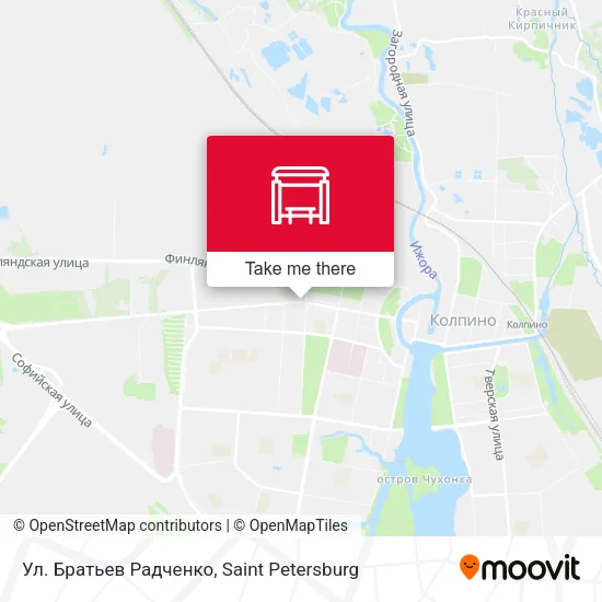Ул. Братьев Радченко map