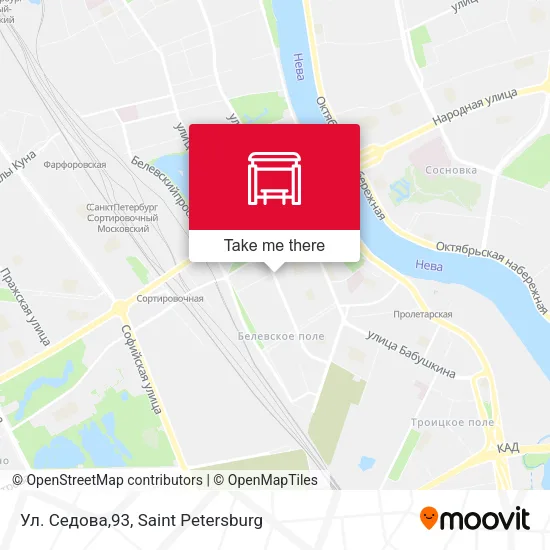 Ул. Седова,93 map
