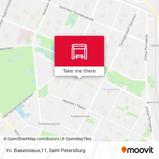 Ул. Вавиловых,11 map