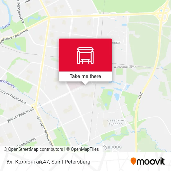 Ул. Коллонтай,47 map