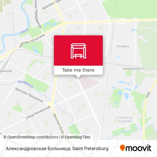 Александровская Больница map