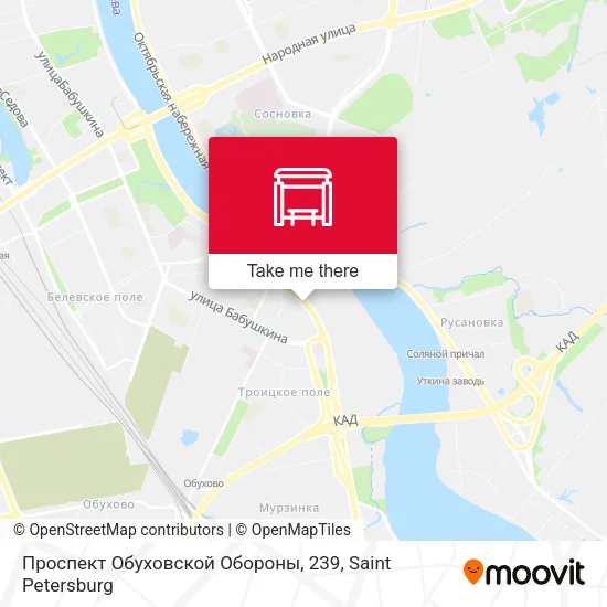 Проспект Обуховской Обороны, 239 map