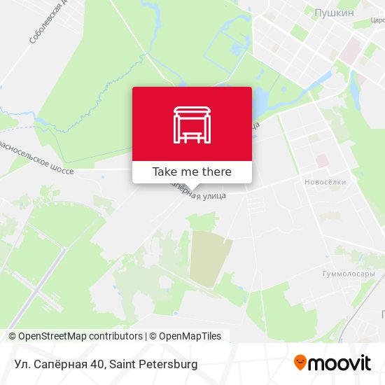 Ул. Сапёрная 40 map
