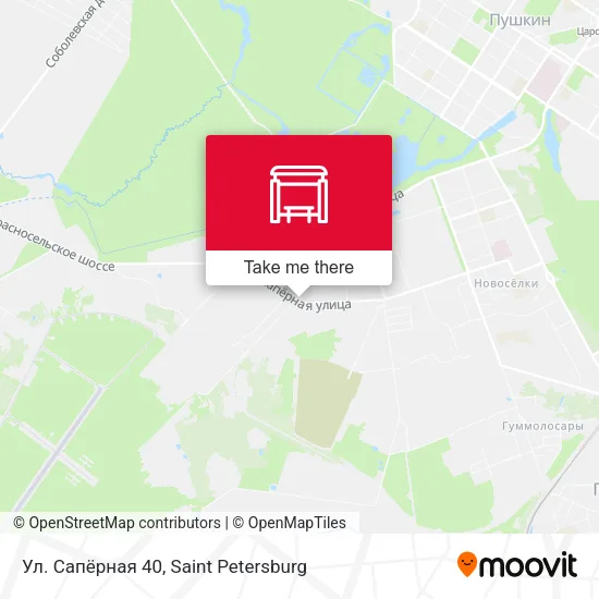 Ул. Сапёрная 40 map