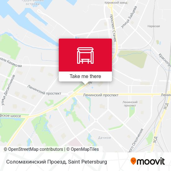 Соломахинский Проезд map