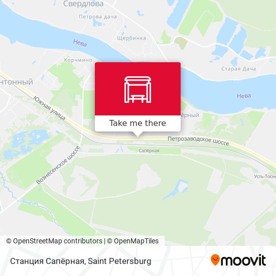 Станция Сапёрная map