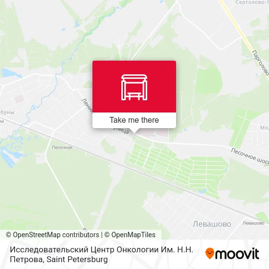 Исследовательский Центр Онкологии Им. Н.Н. Петрова map