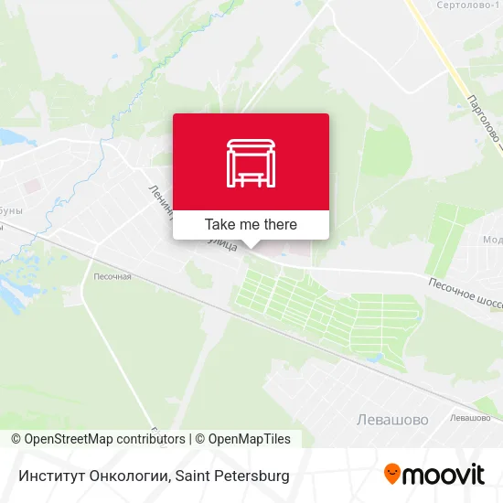 Институт Онкологии map