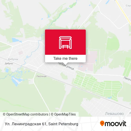 Ул. Ленинградская 61 map