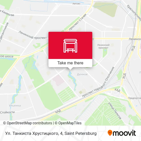Ул. Танкиста Хрустицкого, 4 map