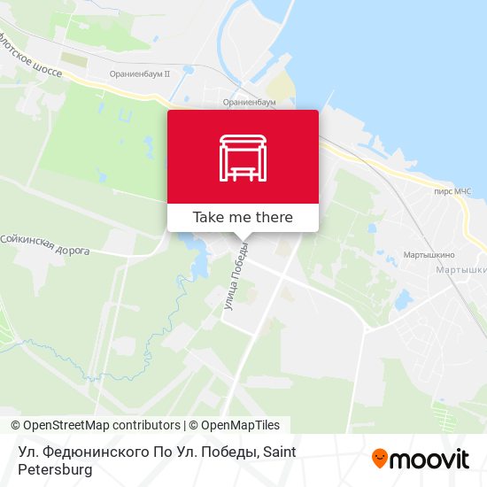 Ул. Федюнинского По Ул. Победы map