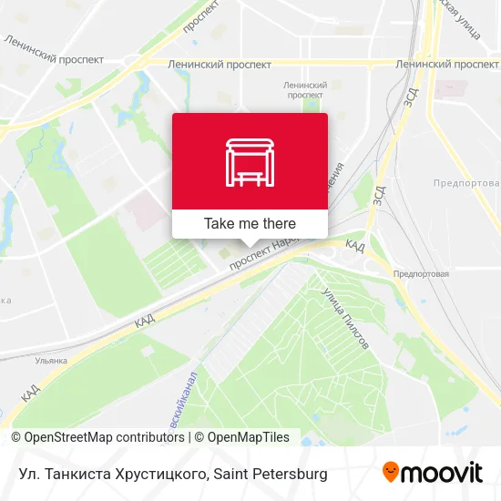 Ул. Танкиста Хрустицкого map