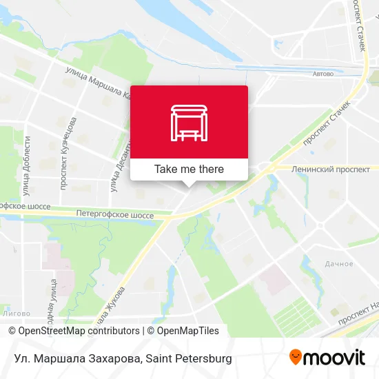 Ул. Маршала Захарова map