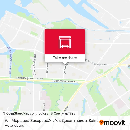 Ул. Маршала Захарова,Уг. Ул. Десантников map