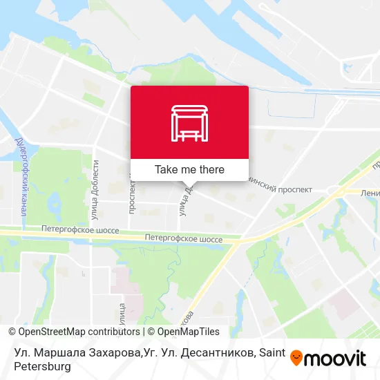 Ул. Маршала Захарова,Уг. Ул. Десантников map