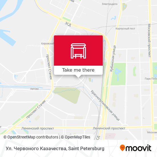Ул. Червоного Казачества map