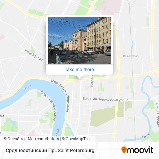 Среднеохтинский Пр. map