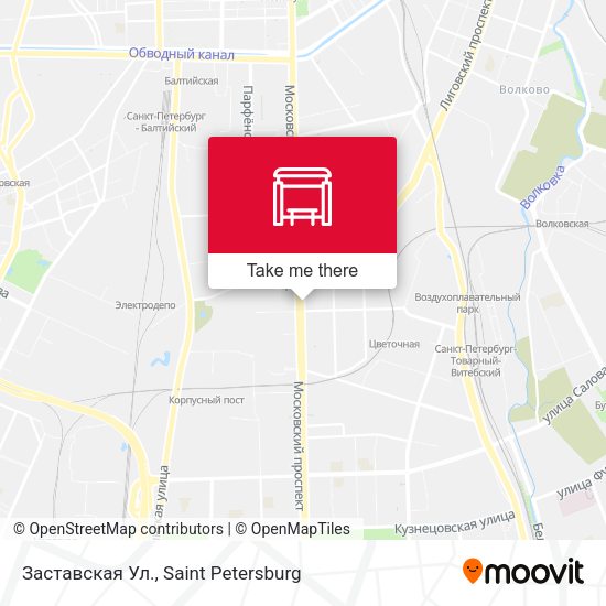 Заставская Ул. map