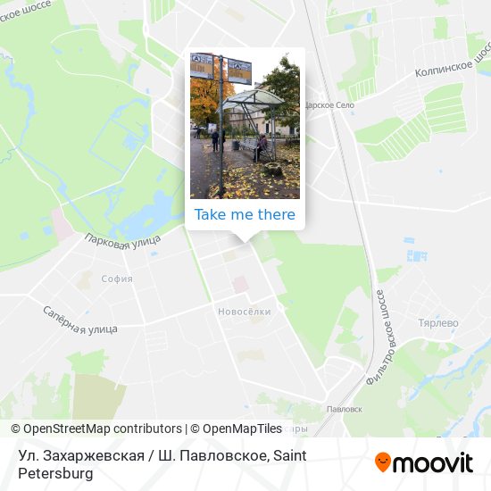 Ул. Захаржевская / Ш. Павловское map