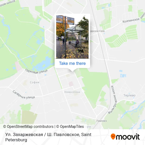 Ул. Захаржевская / Ш. Павловское map