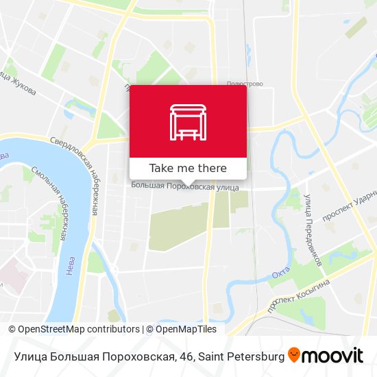 Улица Большая Пороховская, 46 map