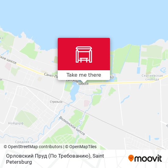 Орловский Пруд (По Требованию) map