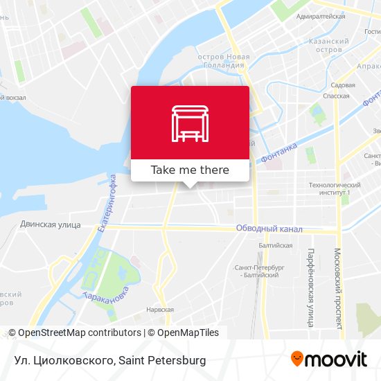 Ул. Циолковского map