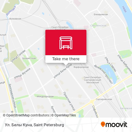 Ул. Белы Куна map