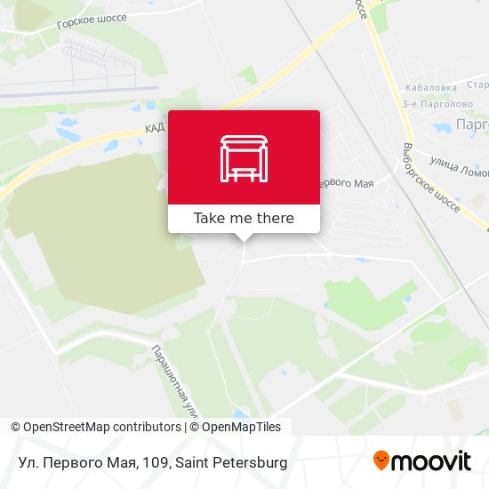 Ул. Первого Мая, 109 map