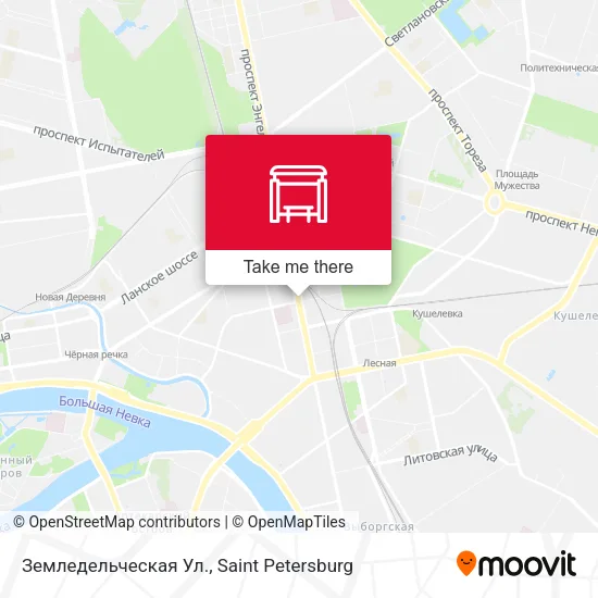 Земледельческая Ул. map