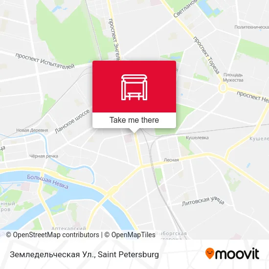 Земледельческая Ул. map