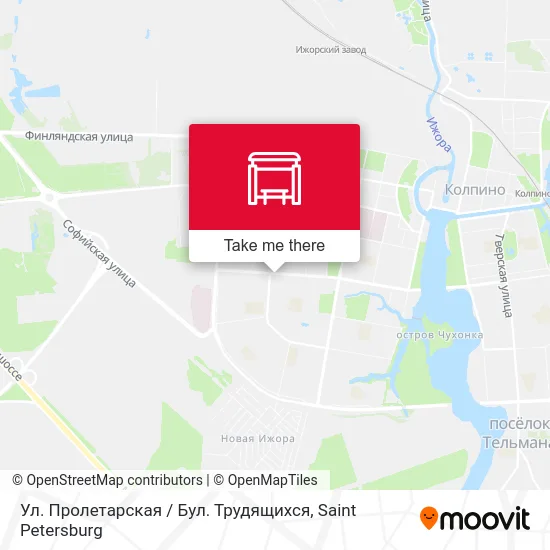 Ул. Пролетарская / Бул. Трудящихся map