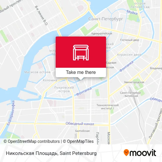 Никольская Площадь map