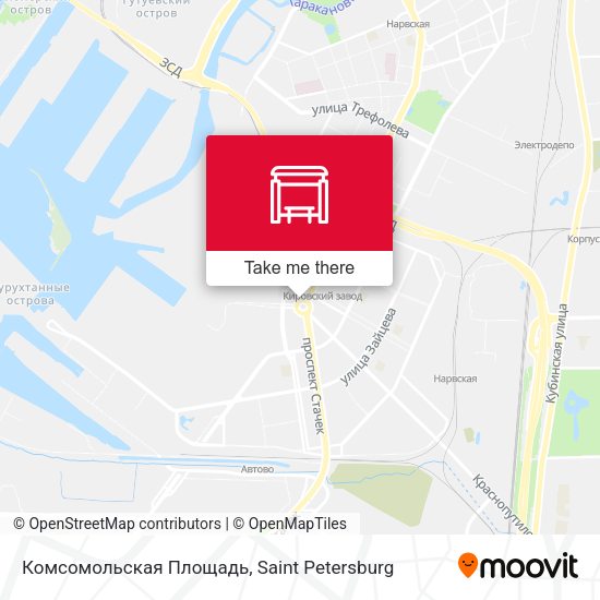 Комсомольская Площадь map