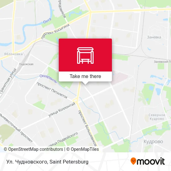 Ул. Чудновского map