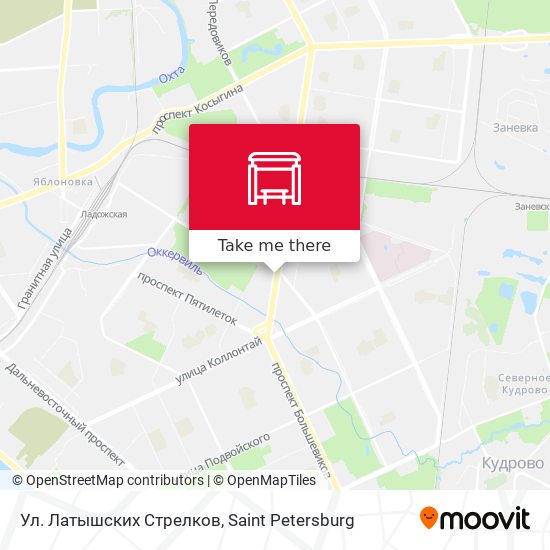 Ул. Латышских Стрелков map