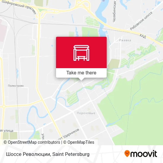 Шоссе Революции map