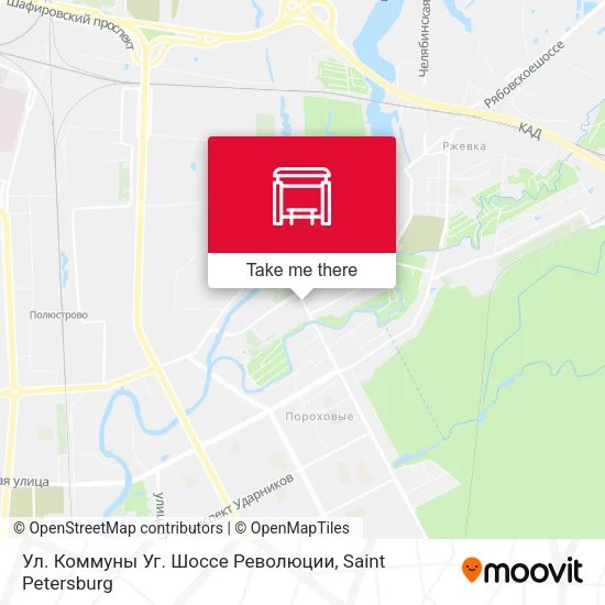 Ул. Коммуны Уг. Шоссе Революции map
