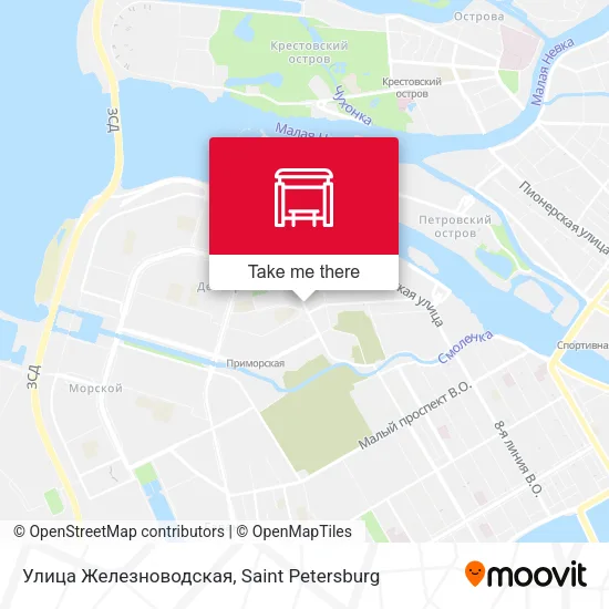 Улица Железноводская map